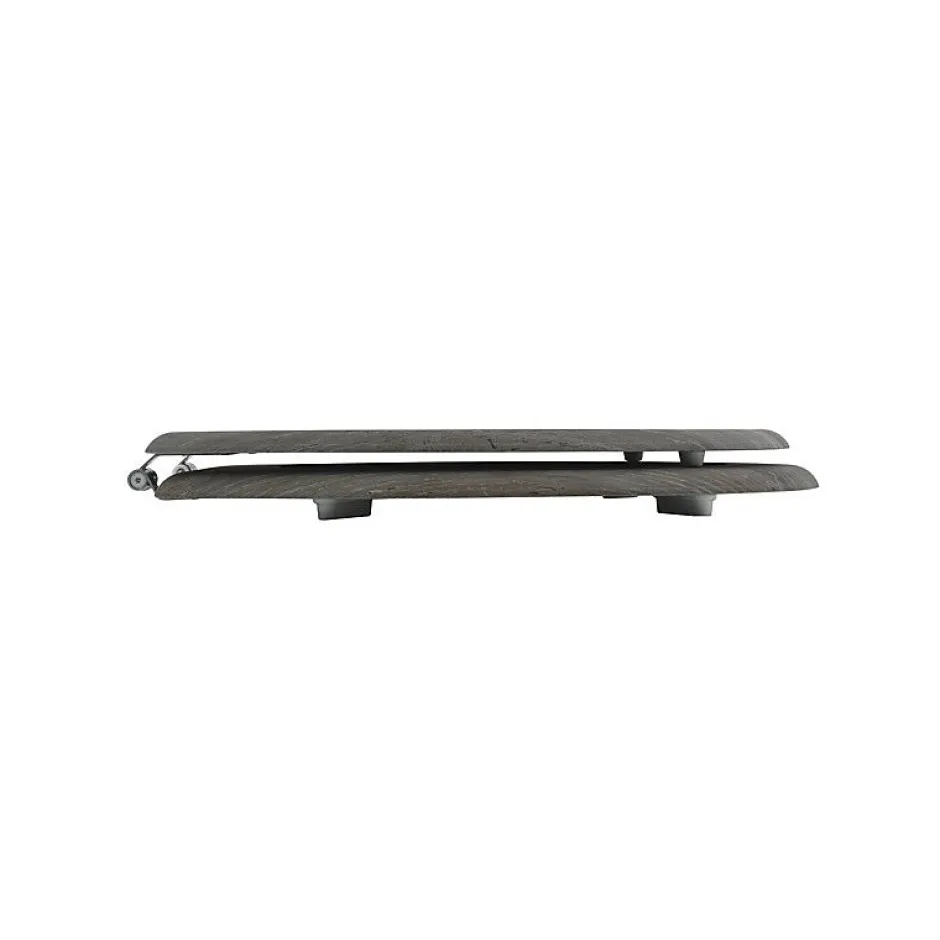 MSV Abattant wc MDF Marron Charnières Inox* Abattant Wc