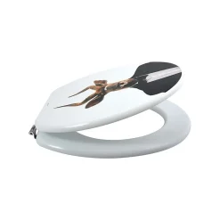 MSV Abattant wc MDF NYALA Charnières Inox