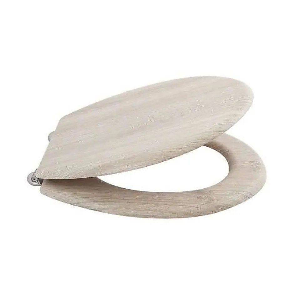 MSV Abattant WC - MDF - Parquet foncé