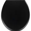 Wenko Abattant WC noir mat MDF Prima