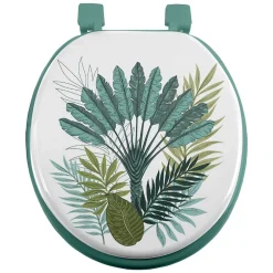 Douceur D'Intérieur Abattant WC Panazio Tropical (47x37 cm - Bleu)* Abattant Wc