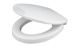 SFA Abattant WC PMR déclipsable blanc avec frein de chute, Sanifix* Abattant Wc