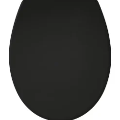 Gelco Design Abattant wc presto thermodur noir déclipsable soft close* Abattant Wc