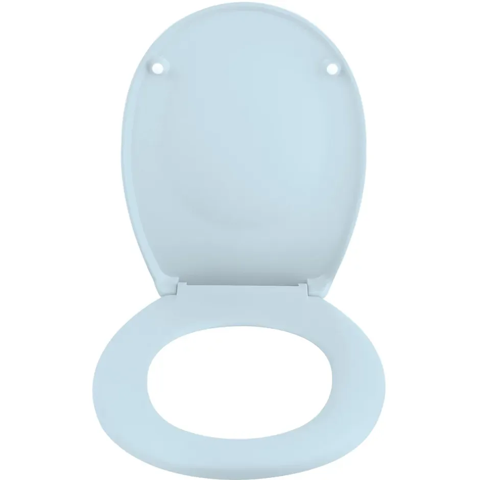 Spirella Abattant WC Neela bleu glacé mat