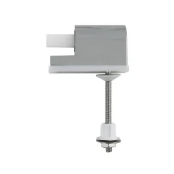Spirella Abattant wc Thermo dur avec frein de chute NEELA Taupe mat Charnières ABS Chromé
