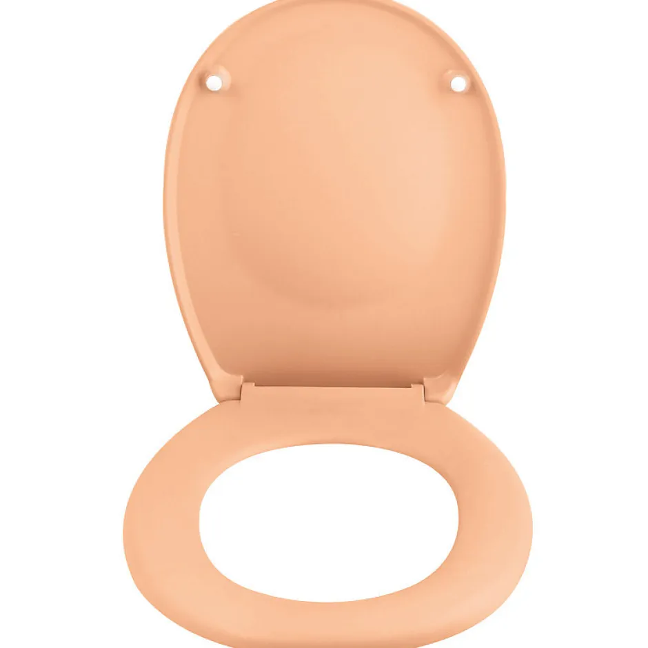 Spirella Abattant wc Thermo dur avec frein de chute NEELA Pêche Charnières ABS Chromé* Abattant Wc