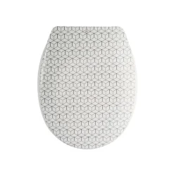 MSV Abattant wc Thermo Dur MOZAIK Beige Charnières PS