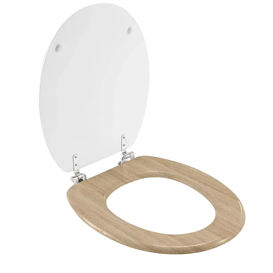 Douceur D'Intérieur Abattant WC Varadero - Blanc et vert* Abattant Wc
