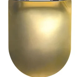 Olfa Abattant wood slim déclipsable - Effet métal précieux (48x36.5 cm - Doré)* Abattant Wc