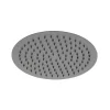 Thermador AGHE Pomme de douche ronde 200mm métal slim noir - - SF101ANE
