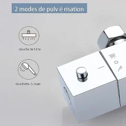 AICA Sanitaire AICA Colonne de douche thermostatique, avec mitigeur thermostatique* Colonne De Douche Thermostatique