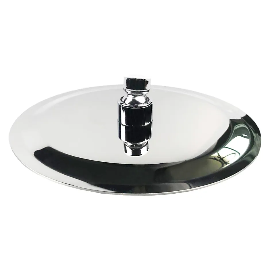 AICA Sanitaire AICA Colonne de douche thermostatique chromée, avec douche de tête ronde et douchette à main réglable en plusieurs modes* Colonne De Douche Thermostatique