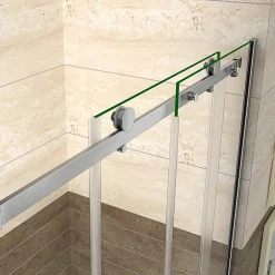 AICA Sanitaire Aica Porte De Douche Coulissante 120x195cm En 8mm Verre Anticalcaire