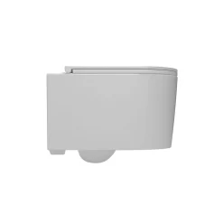AICA Sanitaire AICA WC Suspendu Sans Bride Avec Abattant Soft-Close - Blanc 52,5x36x36cm* Wc Suspendu