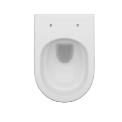 AICA Sanitaire AICA WC Suspendu Sans Bride Avec Abattant Soft-Close - Blanc 52,5x36x36cm* Wc Suspendu