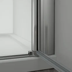 AICA Sanitaire Aica 80x187cm Porte Pivotante Porte De Douche Paroi De Douche En Niche Verre Anticalcaire* Porte De Douche