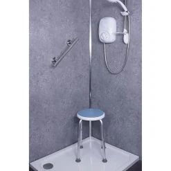 Aidapt VY475P - Barre d'appui droite en acier inoxydable finition polie