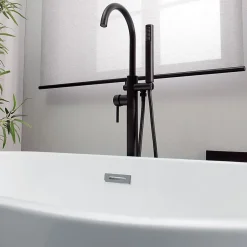 Kiamami Valentina Allegra Baignoire Autoportante Ovale 150 Cm En Acrylique* Baignoire Îlot