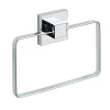 Wenko Anneau porte-serviettes en acier inox Quadro* Etagère Salle De Bains