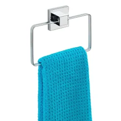 Wenko Anneau porte-serviettes en acier inox Quadro* Etagère Salle De Bains