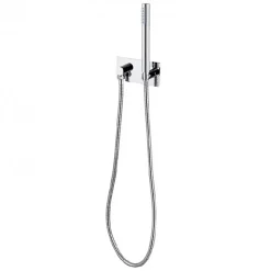 Bernstein Applique murale avec support de douche CZT050B - y compris douchette à main et flexible