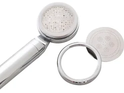 Aquawater - Douchette filtrante NanOspa - Pour filtrer le calcaire et les impuretés de l'eau* Pommeau De Douche, Flexible Et Barre De Douche