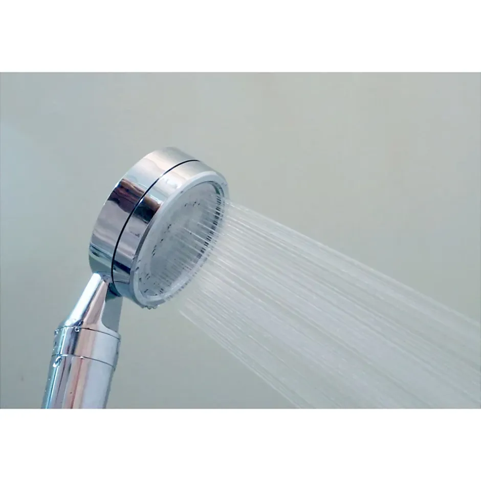 Aquawater - Douchette filtrante NanOspa - Pour filtrer le calcaire et les impuretés de l'eau* Pommeau De Douche, Flexible Et Barre De Douche