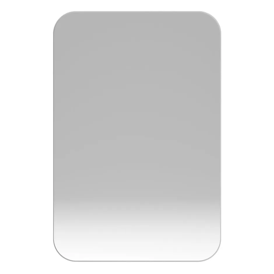 ProximaX Armoire à miroir rectangulaire avec cadre métal, armoire murale à étagères réglables, pour salle de bain ou chambre, blanc* Armoire De Toilette