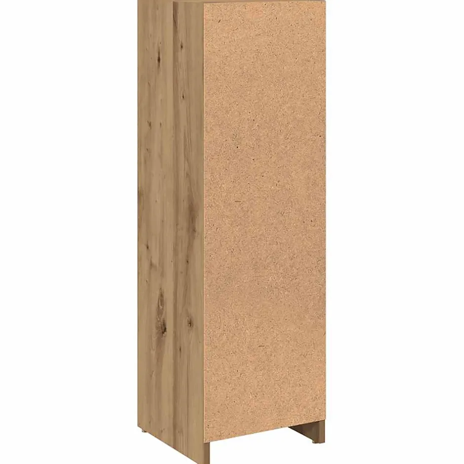 Vidaxl Armoire de bain chêne artisanal 30x30x95 cm bois d'ingénierie* Meuble Wc