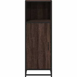Vidaxl Armoire de bain chêne marron 35x37,5x100 cm bois d'ingénierie* Meuble Wc