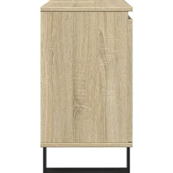 Vidaxl Armoire de bain chêne sonoma 58x33x60 cm bois d'ingénierie