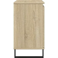 Vidaxl Armoire de bain chêne sonoma 58x33x60 cm bois d'ingénierie