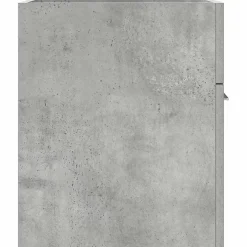 Vidaxl Armoire de lavabo de salle de bain gris béton 41x38,5x46 cm