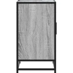 Vidaxl Armoire de lavabo de salle de bain sonoma gris 65x33x60 cm* Meuble Wc