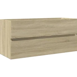 Vidaxl Armoire de lavabo de salle de bain chêne sonoma 100x38,5x45 cm* Meuble Wc