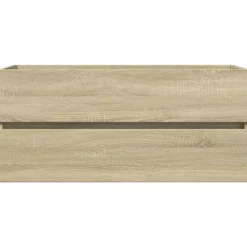 Vidaxl Armoire de lavabo de salle de bain chêne sonoma 100x38,5x45 cm* Meuble Wc