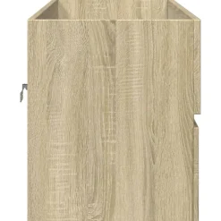 Vidaxl Armoire de lavabo de salle de bain chêne sonoma 100x38,5x45 cm* Meuble Wc