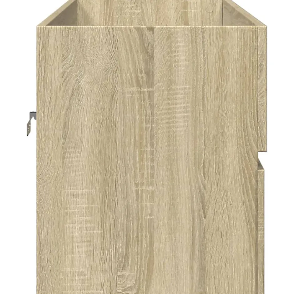 Vidaxl Armoire de lavabo de salle de bain chêne sonoma 100x38,5x45 cm* Meuble Wc