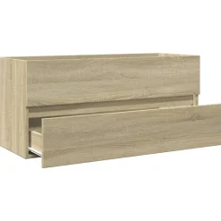 Vidaxl Armoire de lavabo de salle de bain chêne sonoma 100x38,5x45 cm* Meuble Wc