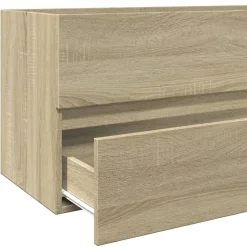 Vidaxl Armoire de lavabo de salle de bain chêne sonoma 100x38,5x45 cm* Meuble Wc