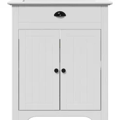 Vidaxl Armoire de lavabo de salle de bain BODO blanc 70x35x80 cm