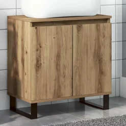 Vidaxl Armoire de salle de bain chêne artisanal 58x33x60 cm