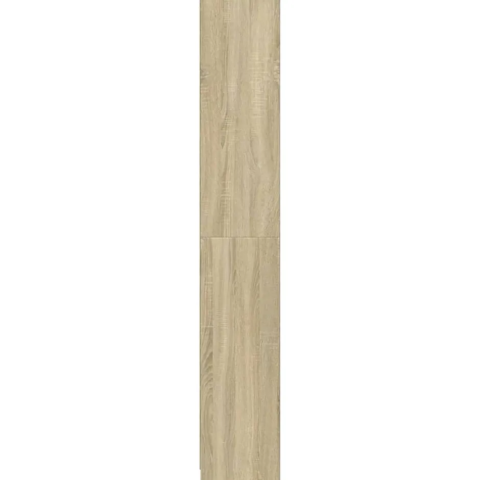 Vidaxl Armoire de salle de bain Chêne sonoma 30x30x183,5 cm Aggloméré