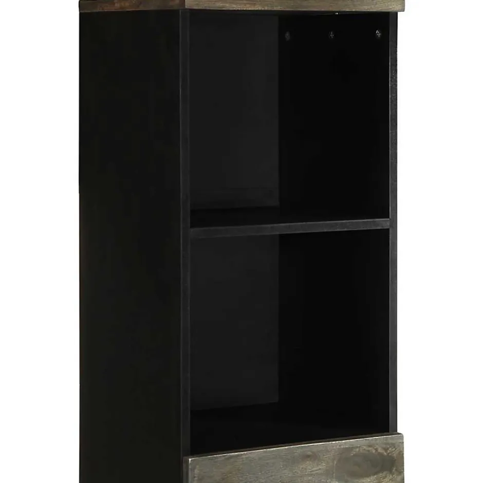 Vidaxl Armoire de salle de bain 38x33x160 cm bois massif de manguier