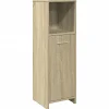 Vidaxl Armoire de salle de bain Chêne sonoma 30x30x95 cm Aggloméré