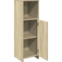 Vidaxl Armoire de salle de bain Chêne sonoma 30x30x95 cm Aggloméré