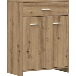 Vidaxl Armoire de salle de bain chêne artisanal 60x33x80 cm