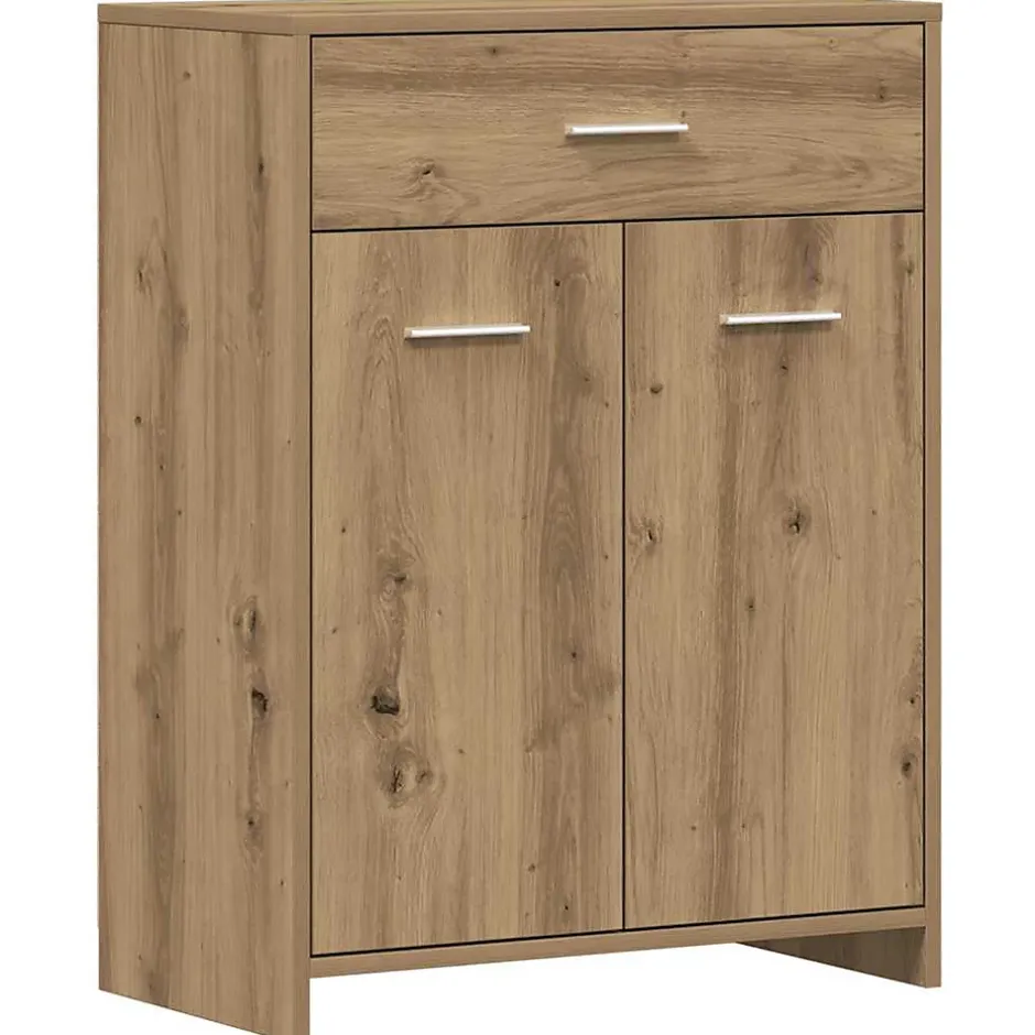 Vidaxl Armoire de salle de bain chêne artisanal 60x33x80 cm