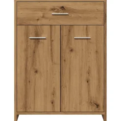 Vidaxl Armoire de salle de bain chêne artisanal 60x33x80 cm