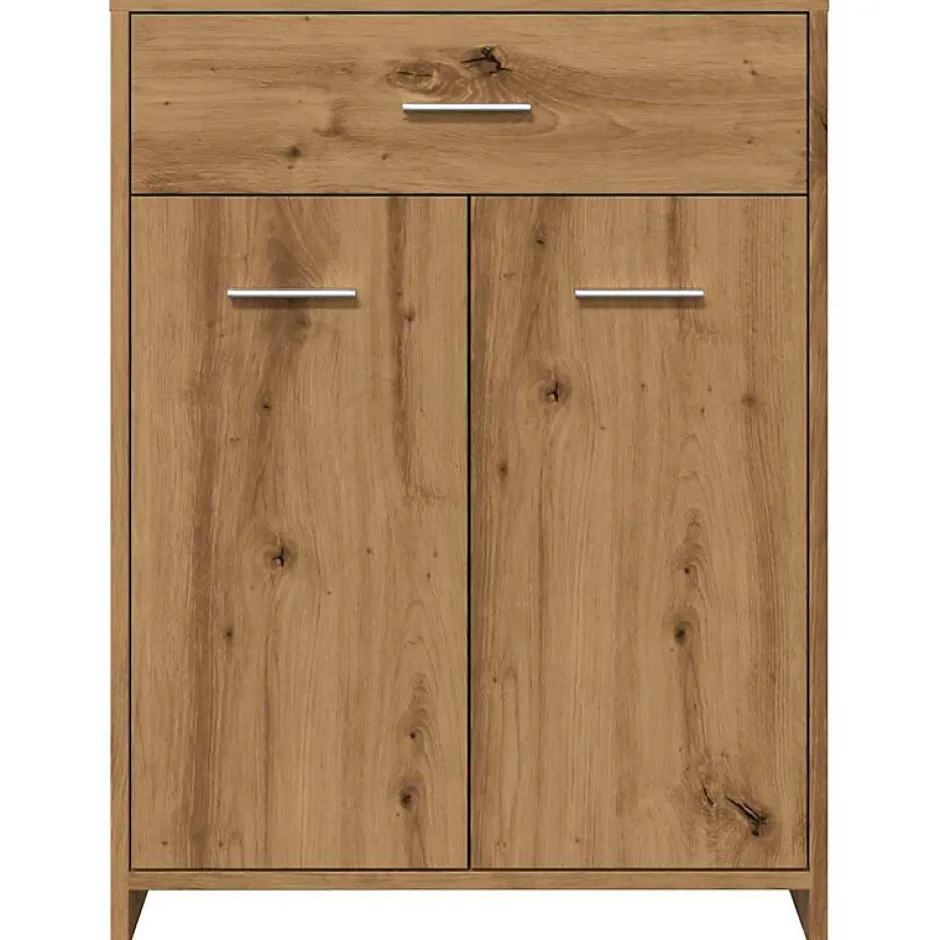 Vidaxl Armoire de salle de bain chêne artisanal 60x33x80 cm